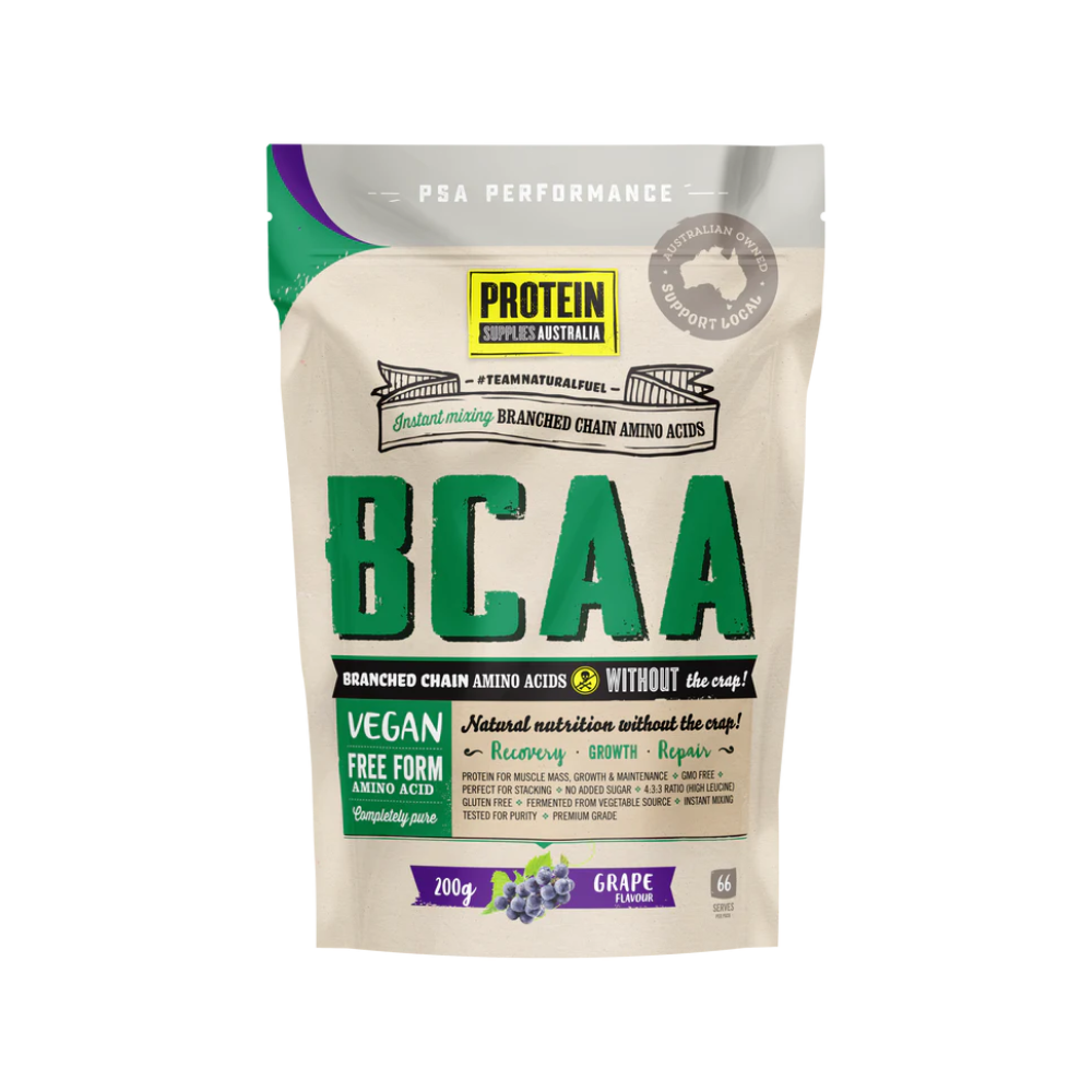 BCAA - GRAPE Aminos Protein Supplies Australia