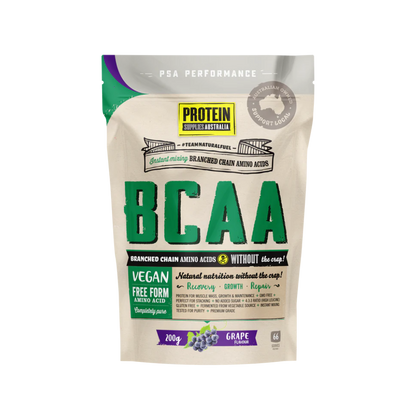 BCAA - GRAPE Aminos Protein Supplies Australia