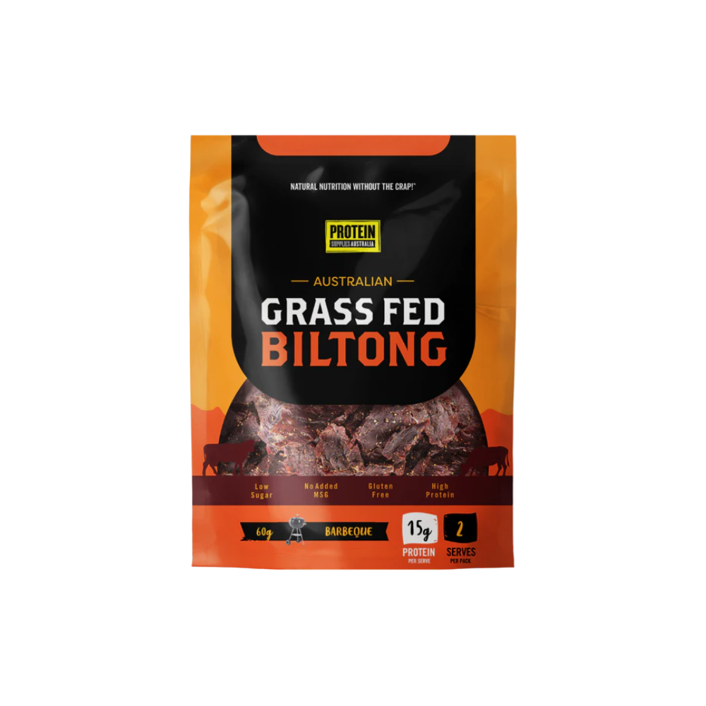 GRASS-FED BILTONG - BARBEQUE