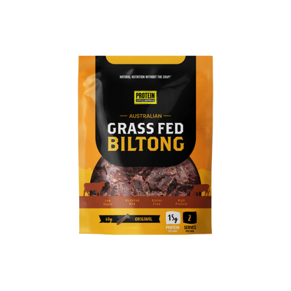 GRASS-FED BILTONG - ORIGINAL Biltong Protein Supplies Australia