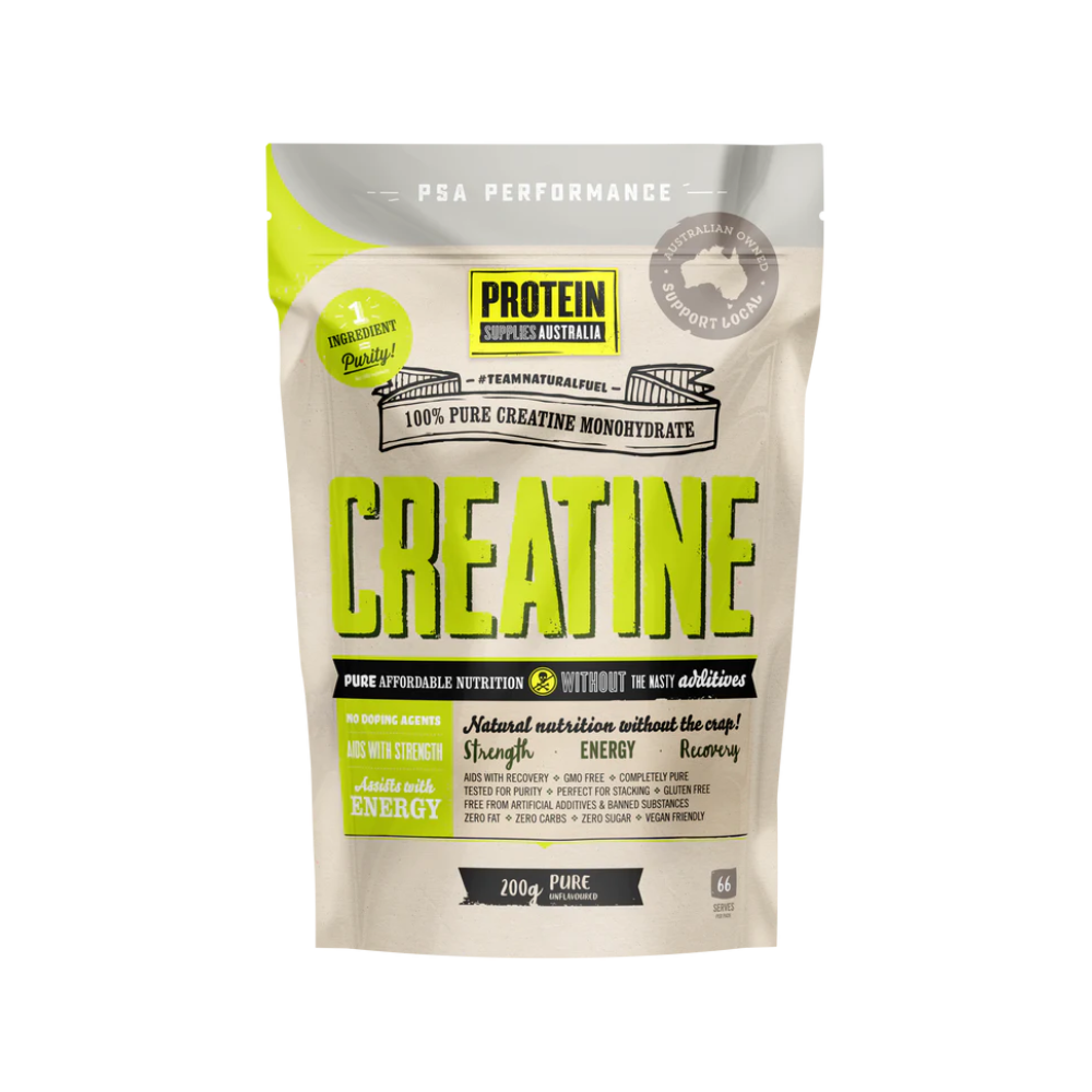 CREATINE - PURE Sports & Energy Drinks Protein Supplies Australia