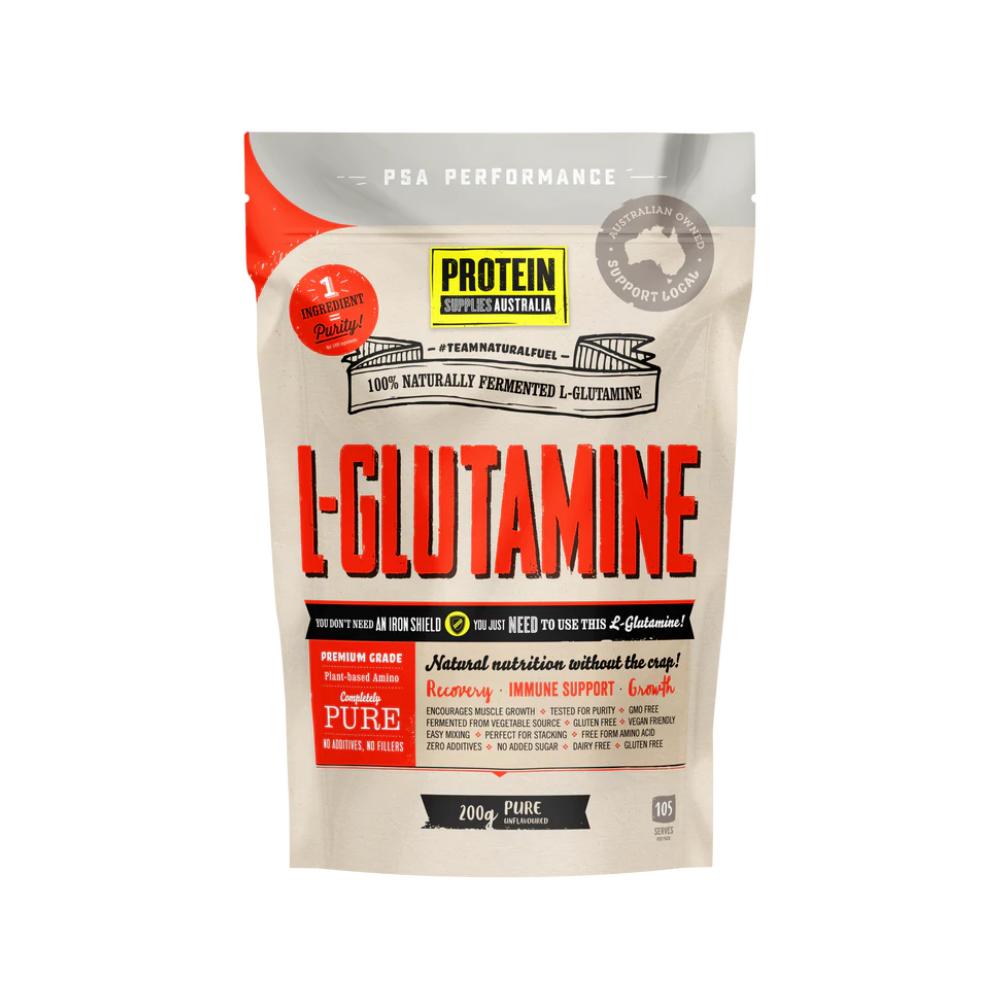 L-GLUTAMINE - PURE Protein Protein Supplies Australia