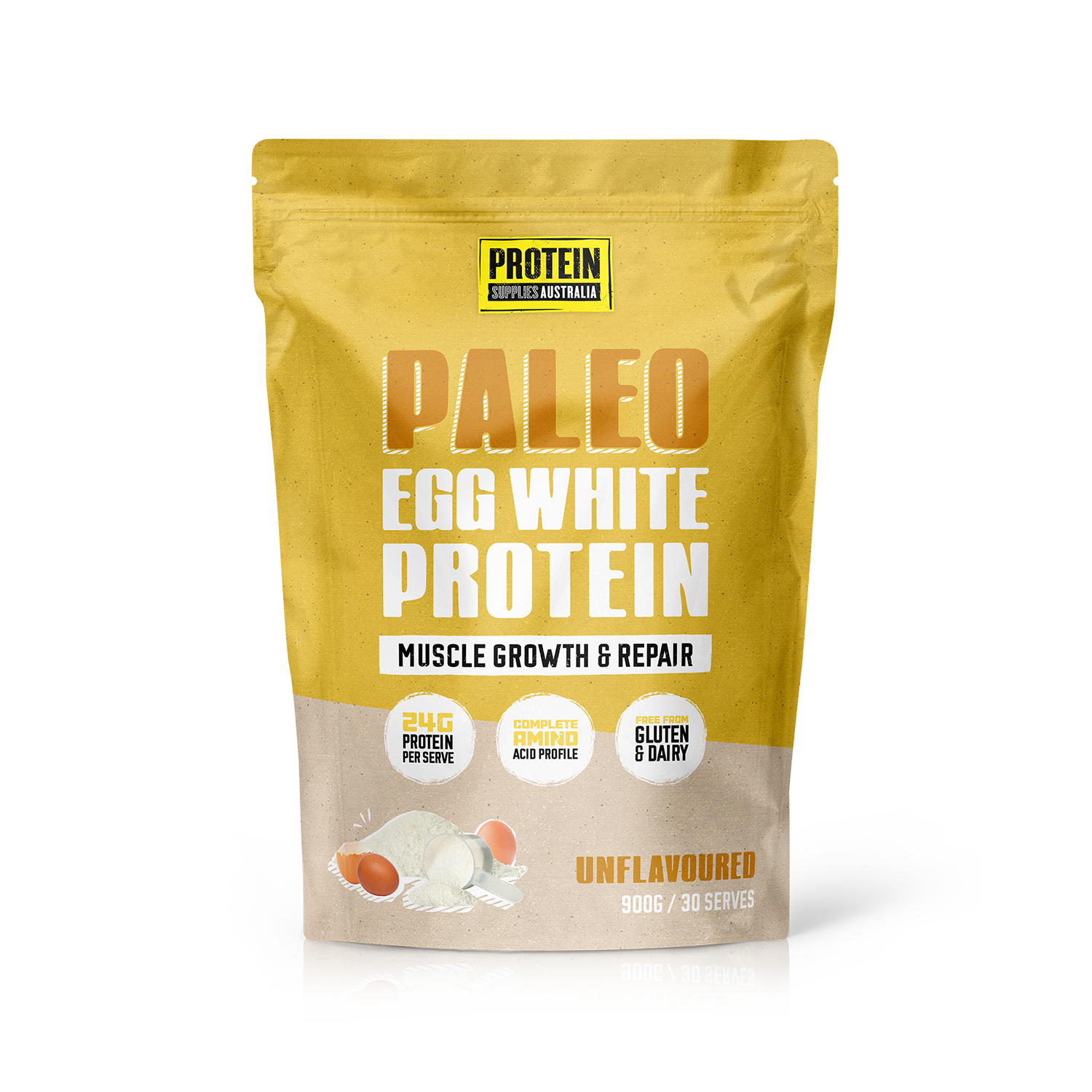 EGG WHITE PROTEIN - UNFLAVOURED