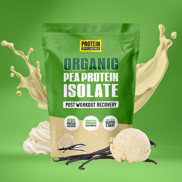 ORGANIC PEA PROTEIN ISOLATE - VANILLA