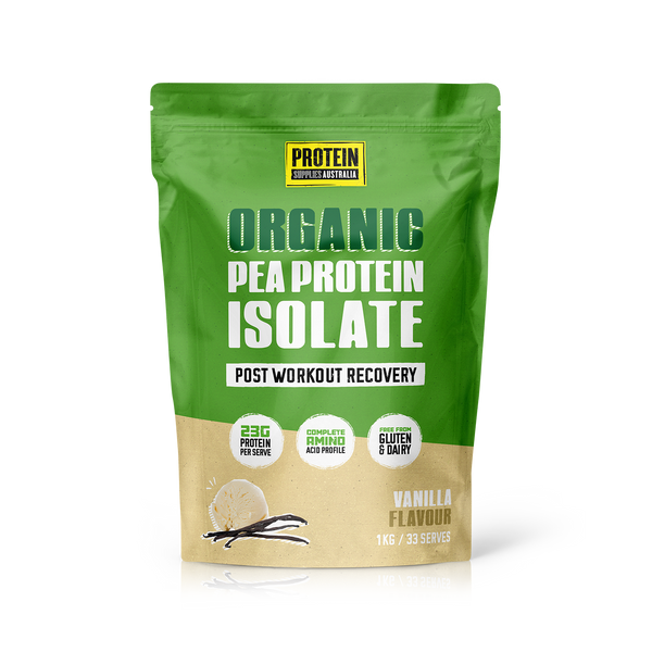 ORGANIC PEA PROTEIN ISOLATE - VANILLA