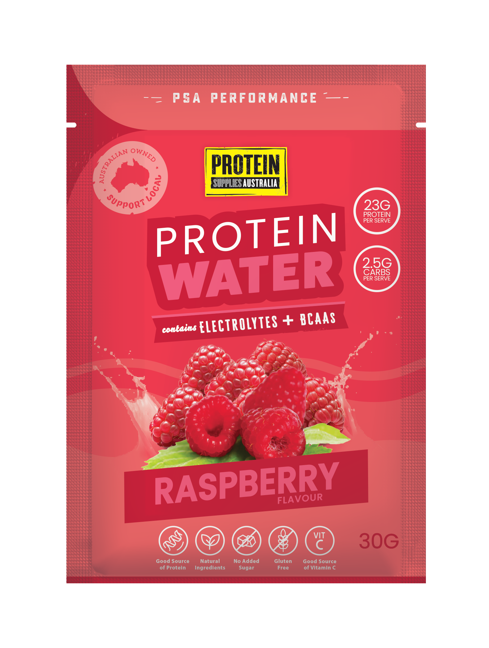 Sample Protein Water - Raspberry