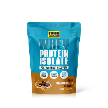 WHEY ISOLATE (WPI) - CHOC PEANUT BUTTER Protein Protein Supplies Australia 500g