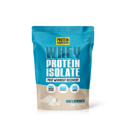 WHEY ISOLATE (WPI) - UNFLAVOURED Protein Protein Supplies Australia 500G