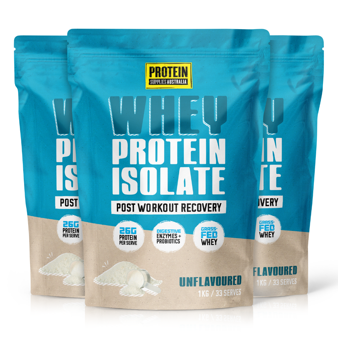 WHEY ISOLATE (WPI) - UNFLAVOURED