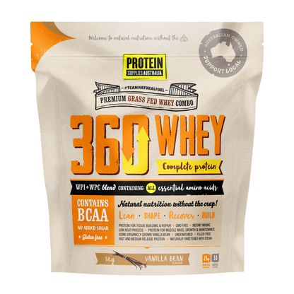 360 Whey - Vanilla - Protein Supplies Australia