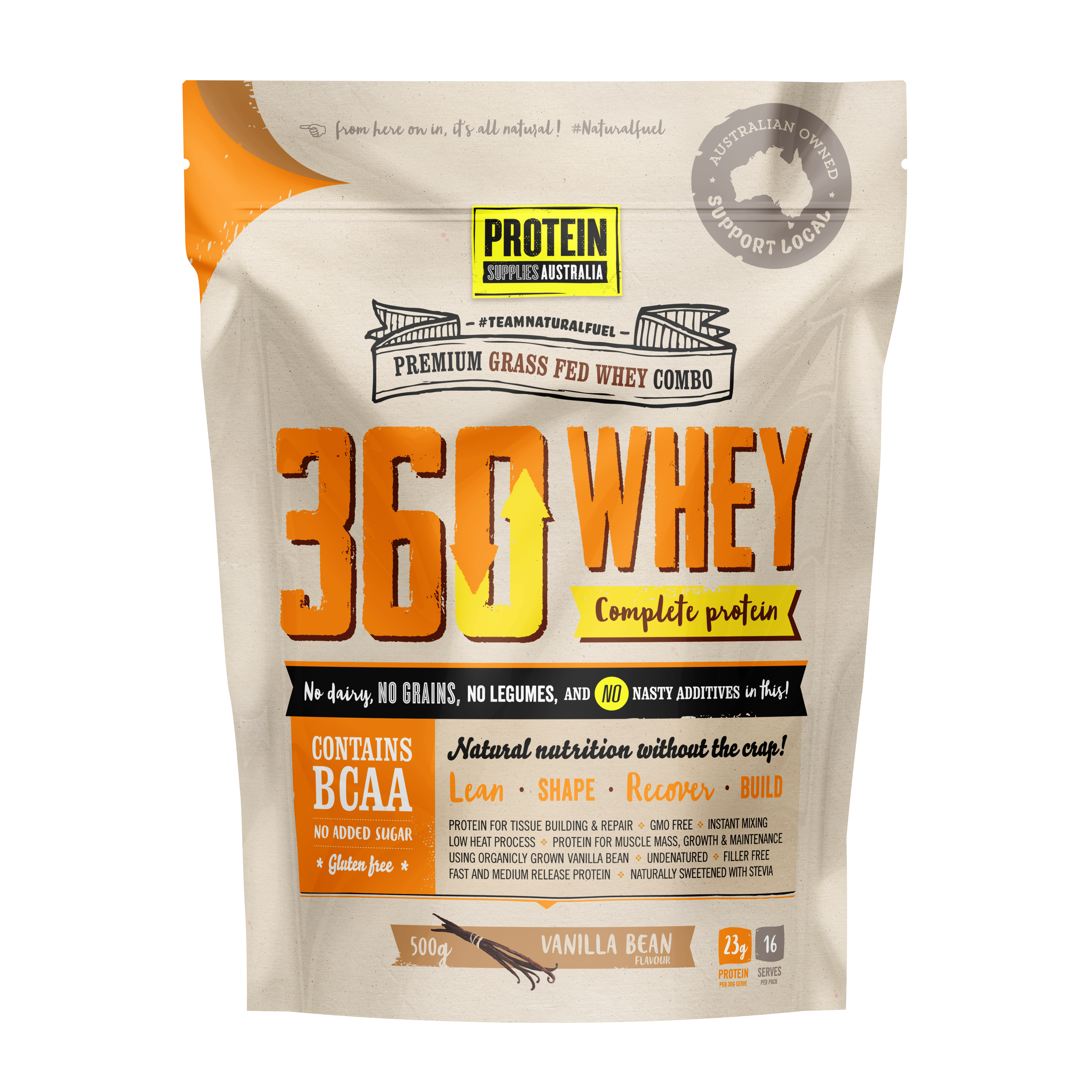 360 Whey - Vanilla - Protein Supplies Australia