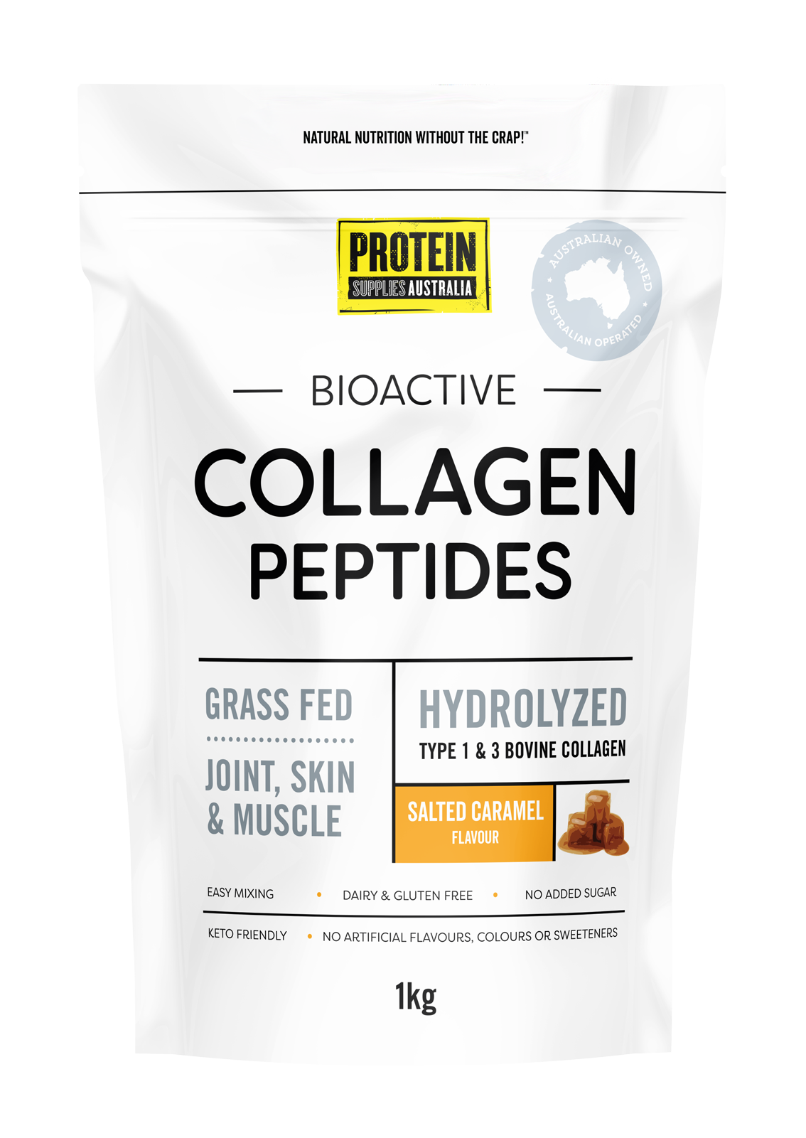 COLLAGEN PEPTIDES - SALTED CARAMEL