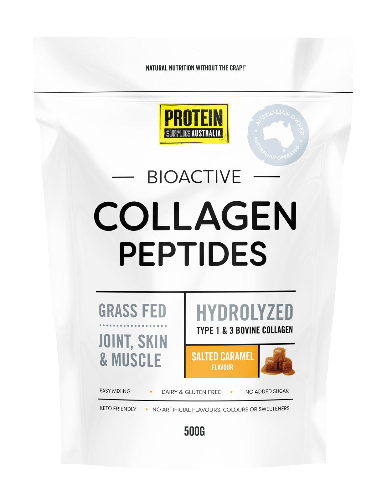 COLLAGEN PEPTIDES - SALTED CARAMEL