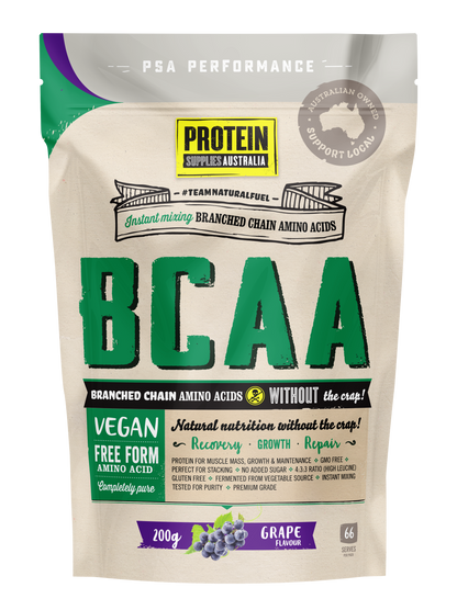 BCAA - GRAPE Aminos Protein Supplies Australia 200G