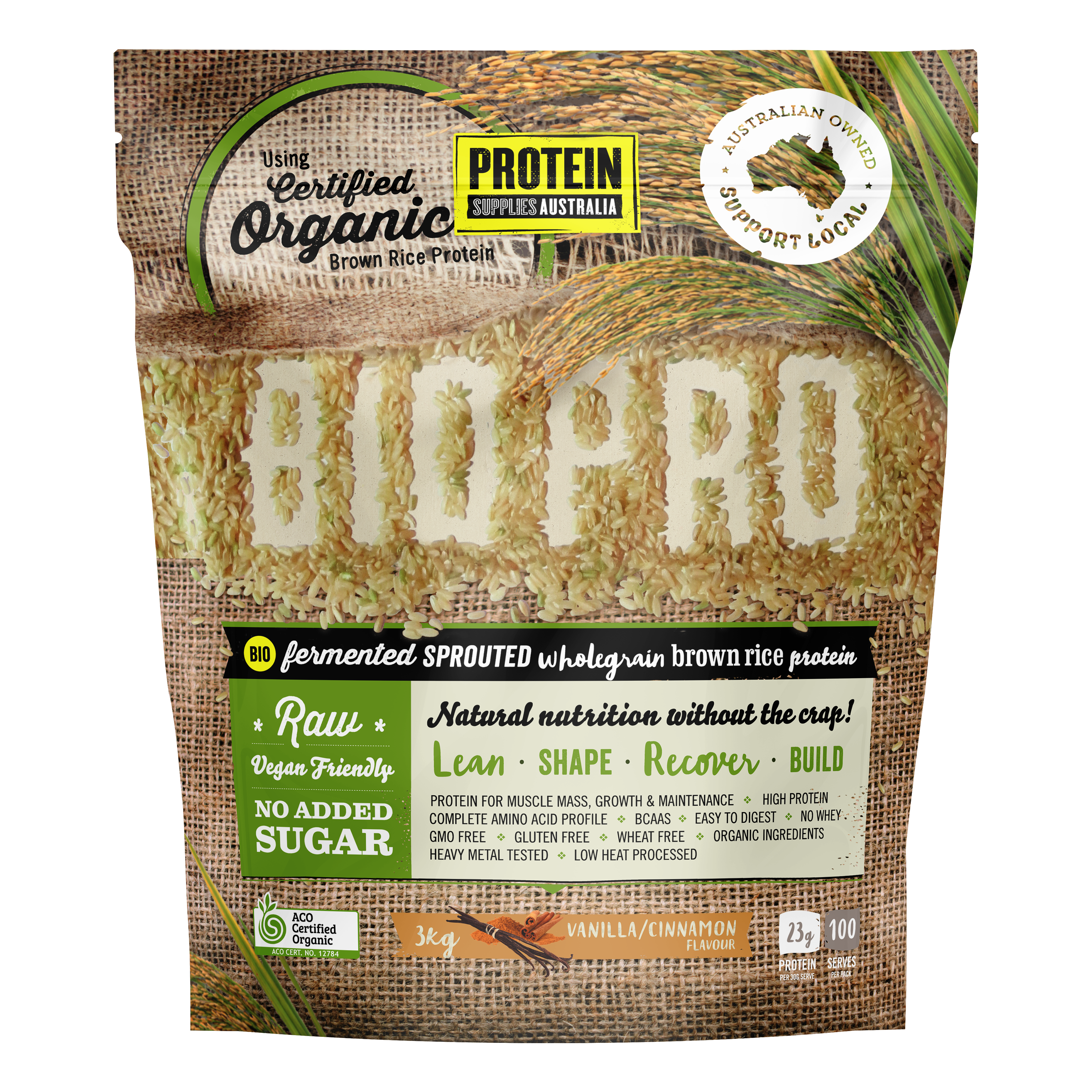 Bio Pro Vanilla Cinnamon - Protein Supplies Australia