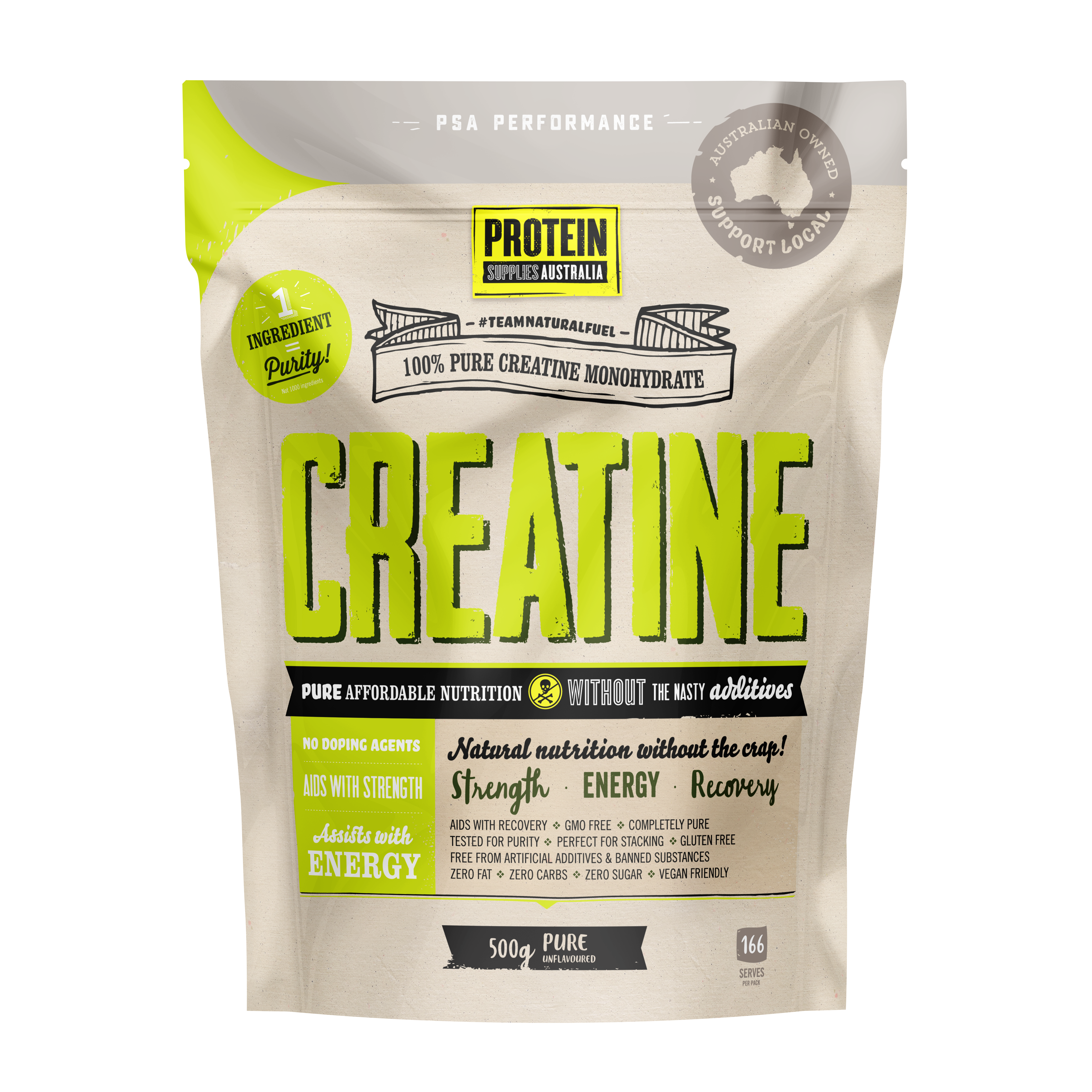 Creatine Pure - Protein Supplies Australia